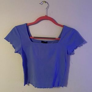 Lettuce hem baby tee